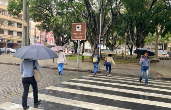 Previsão do tempo no ES dia de chuva