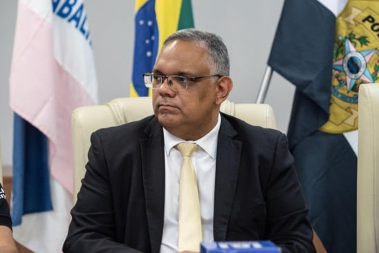 Secretário de Segurança Pública, Leonardo Damasceno (foto: Ascom/Sesp)
