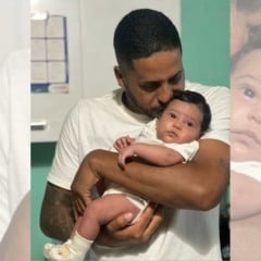 Richard Andrade e a filha Serena. Foto: Reprodução/Redes Sociais